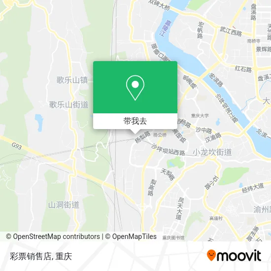 彩票销售店地图