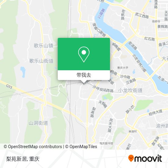 梨苑新居地图