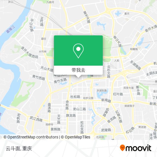 云斗面地图
