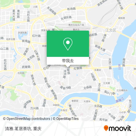 清雅.茗居茶坊地图