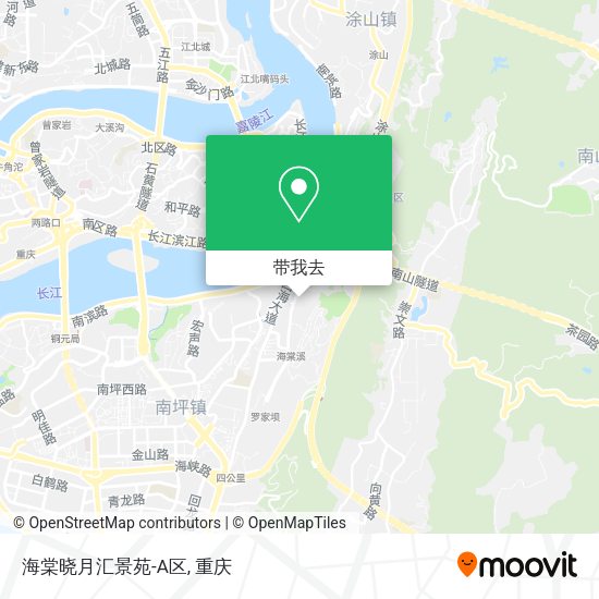 海棠晓月汇景苑-A区地图
