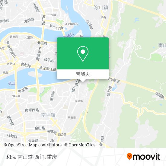 和泓·南山道-西门地图