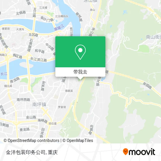 金洋包装印务公司地图