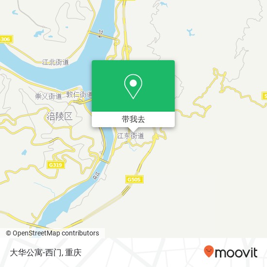 大华公寓-西门地图