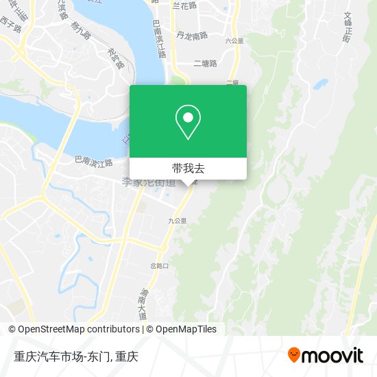重庆汽车市场-东门地图