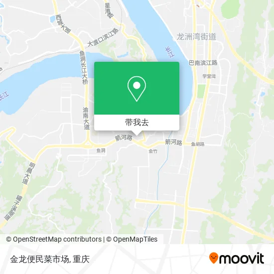 金龙便民菜市场地图