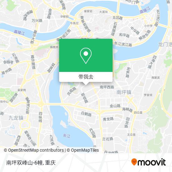 南坪双峰山-6幢地图