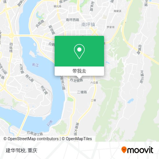 建华驾校地图