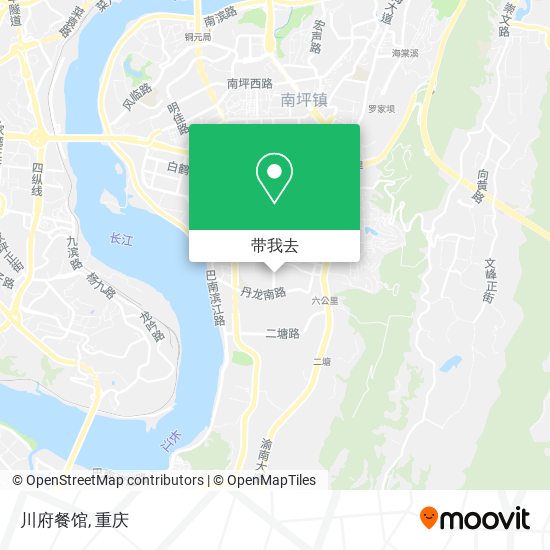 川府餐馆地图