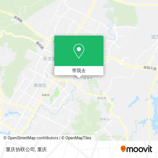 重庆协联公司地图