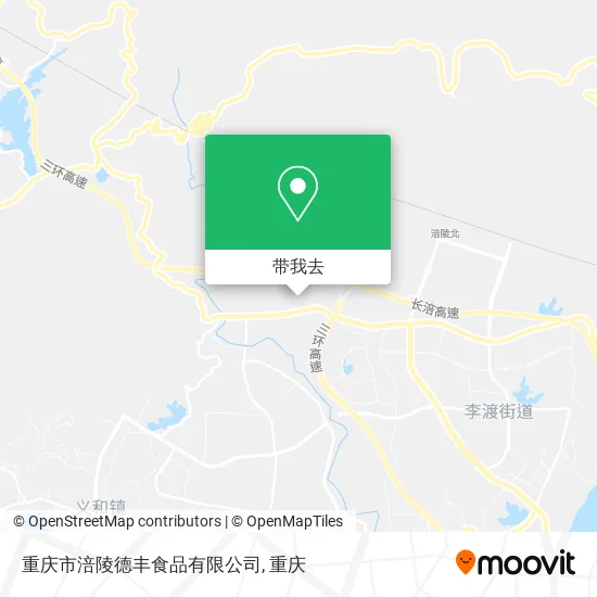 重庆市涪陵德丰食品有限公司地图