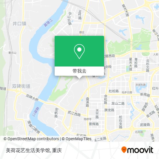 美荷花艺生活美学馆地图