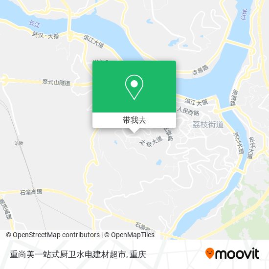 重尚美一站式厨卫水电建材超市地图