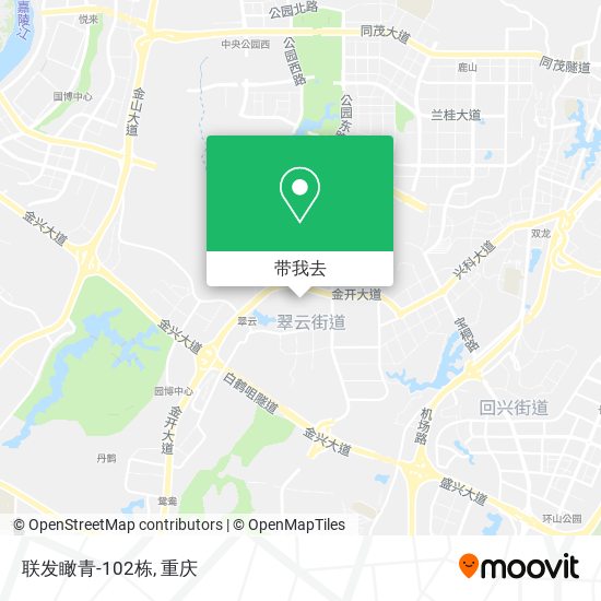 联发瞰青-102栋地图