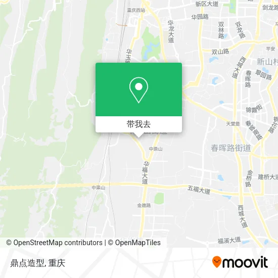 鼎点造型地图