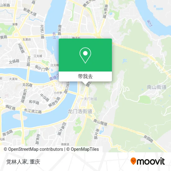 觉林人家地图