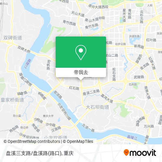 盘溪三支路/盘溪路(路口)地图