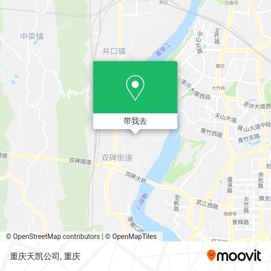重庆天凯公司地图