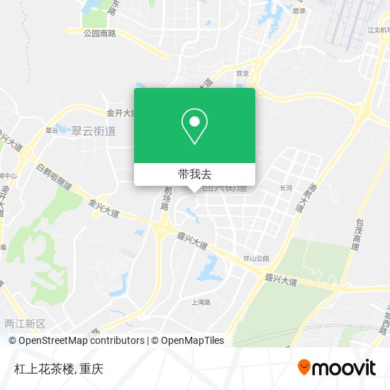 杠上花茶楼地图