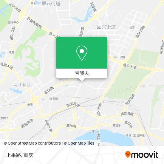 上果路地图