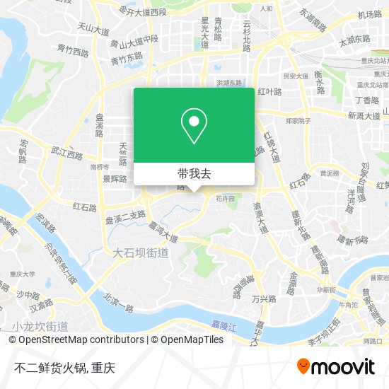不二鲜货火锅地图