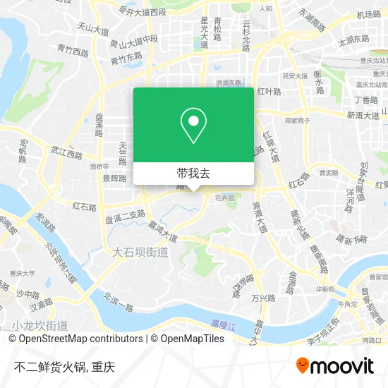 不二鲜货火锅地图
