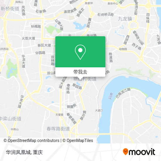 华润凤凰城地图