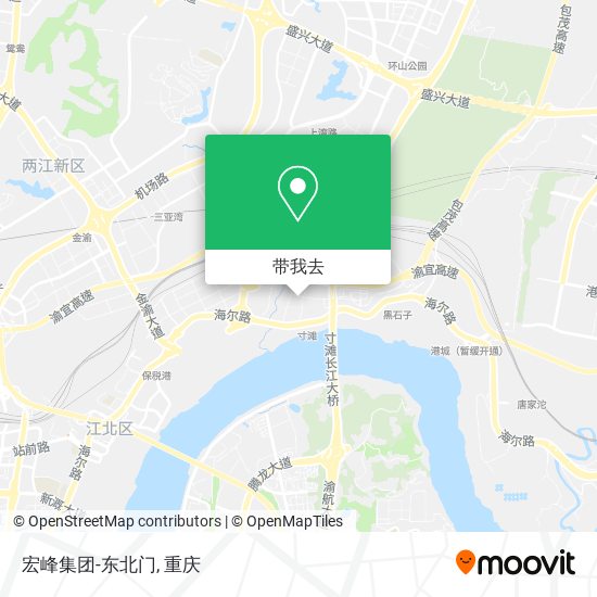 宏峰集团-东北门地图
