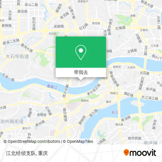 江北经侦支队地图