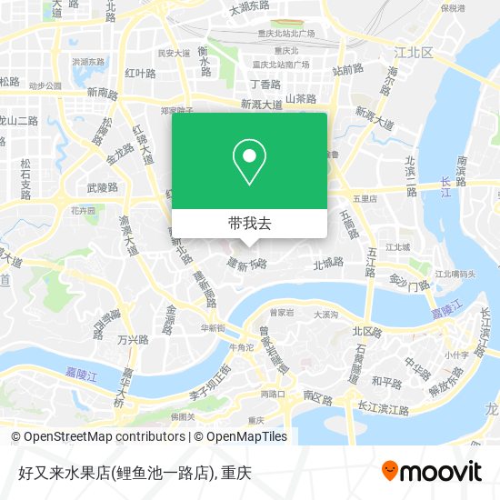 好又来水果店(鲤鱼池一路店)地图