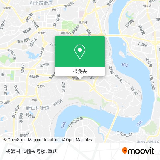 杨渡村16幢-9号楼地图