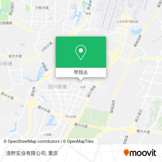 浪野实业有限公司地图