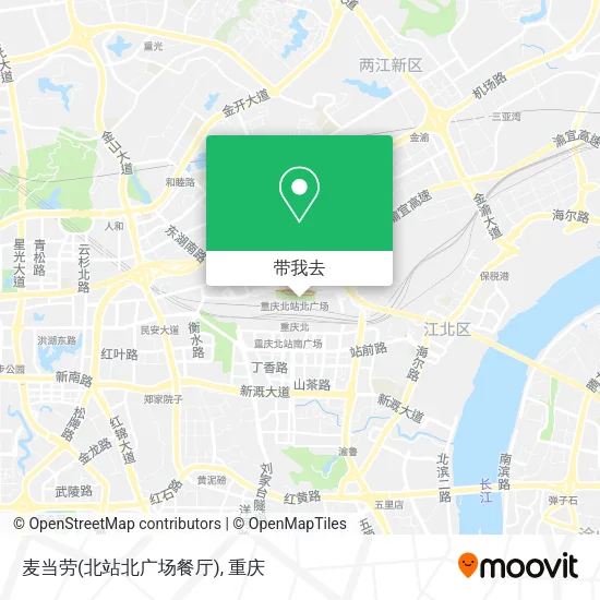 麦当劳(北站北广场餐厅)地图
