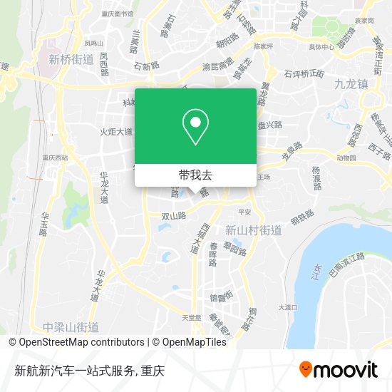 新航新汽车一站式服务地图