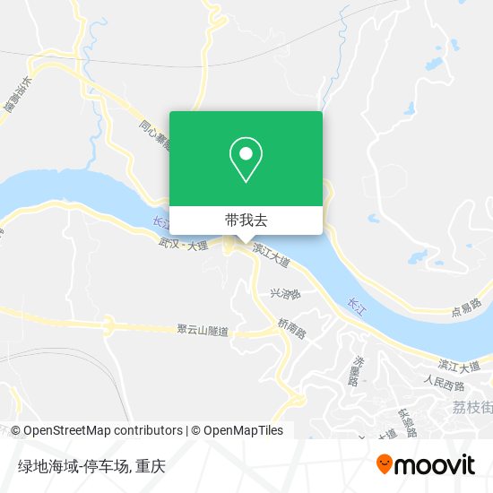 绿地海域-停车场地图