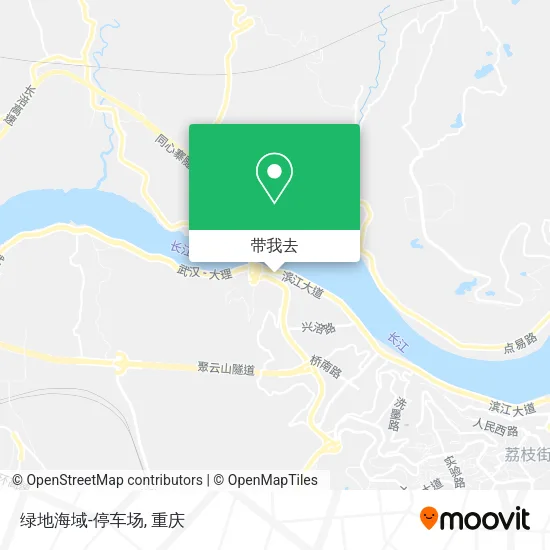 绿地海域-停车场地图
