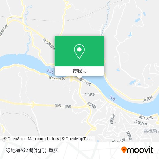绿地海域2期(北门)地图