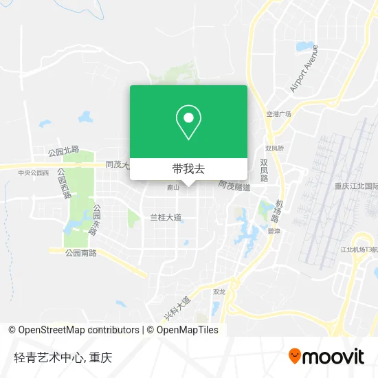 轻青艺术中心地图