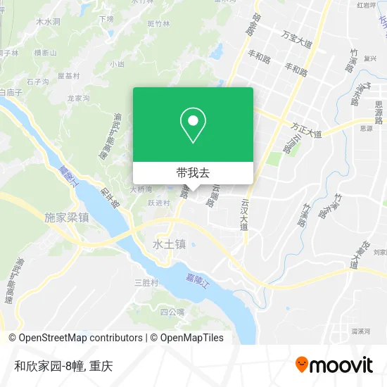 和欣家园-8幢地图