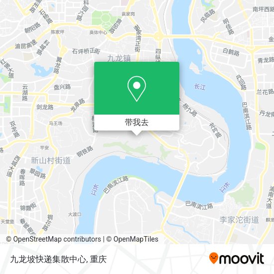 九龙坡快递集散中心地图