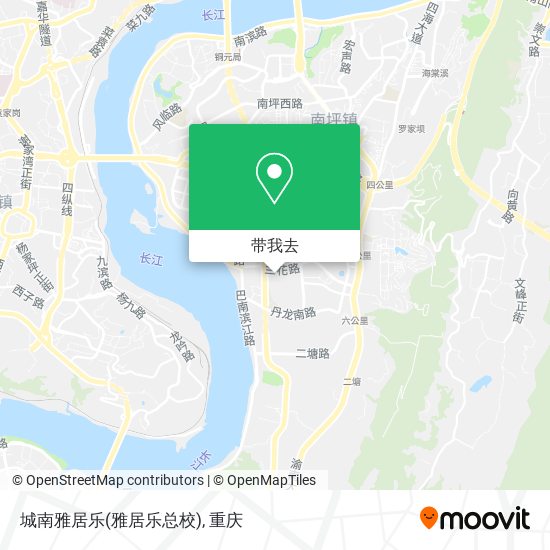 城南雅居乐(雅居乐总校)地图