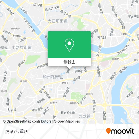 虎歇路地图