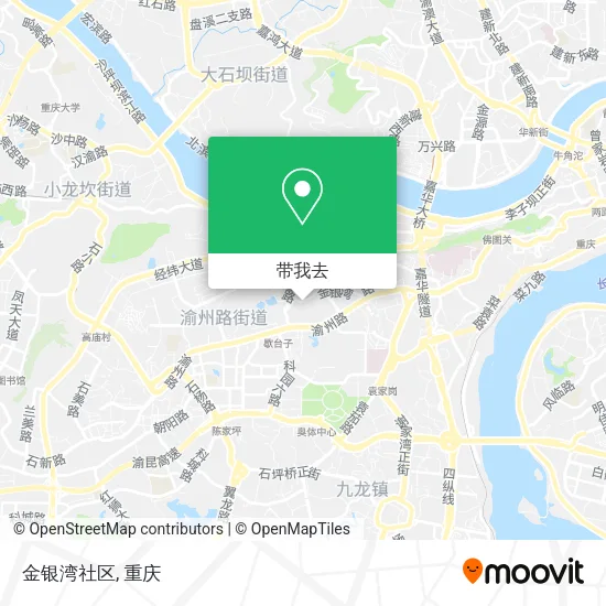 金银湾社区地图