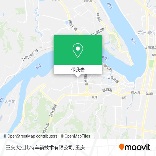 重庆大江比特车辆技术有限公司地图