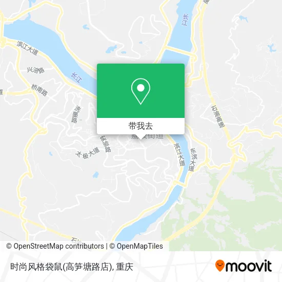 时尚风格袋鼠(高笋塘路店)地图