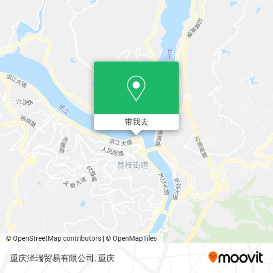 重庆泽瑞贸易有限公司地图