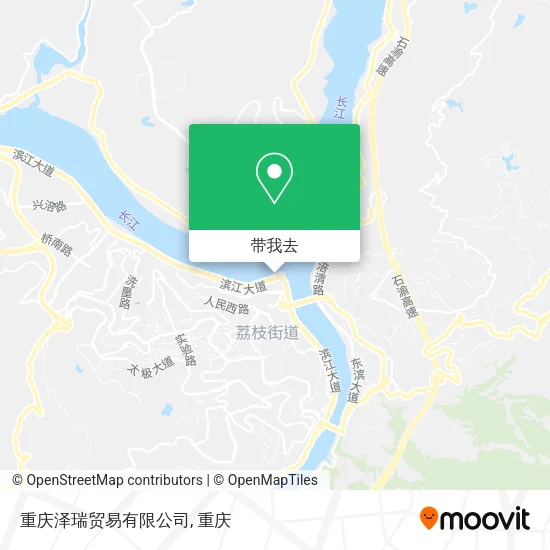 重庆泽瑞贸易有限公司地图