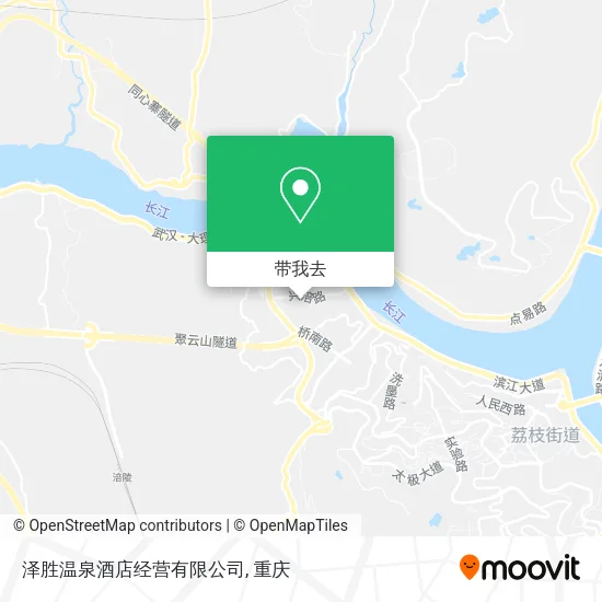 泽胜温泉酒店经营有限公司地图