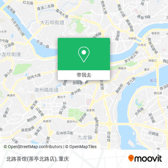 北路茶馆(茶亭北路店)地图
