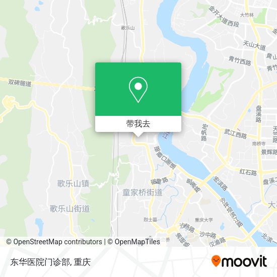 东华医院门诊部地图